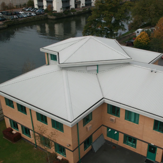 cleaning factory roof and skylights Devon